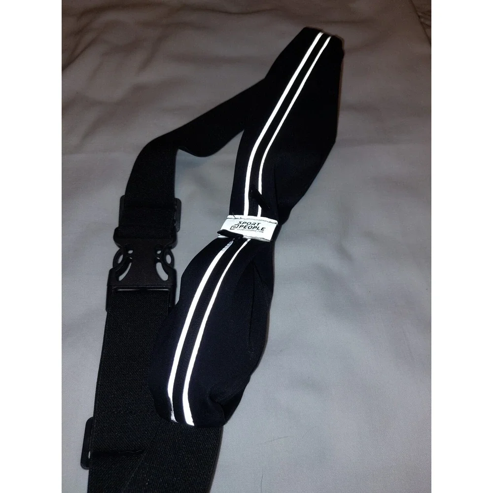 SPORT 2 PEOPLE Running‎ Belt Fanny Pack Workout Belt Adjustable Reflective